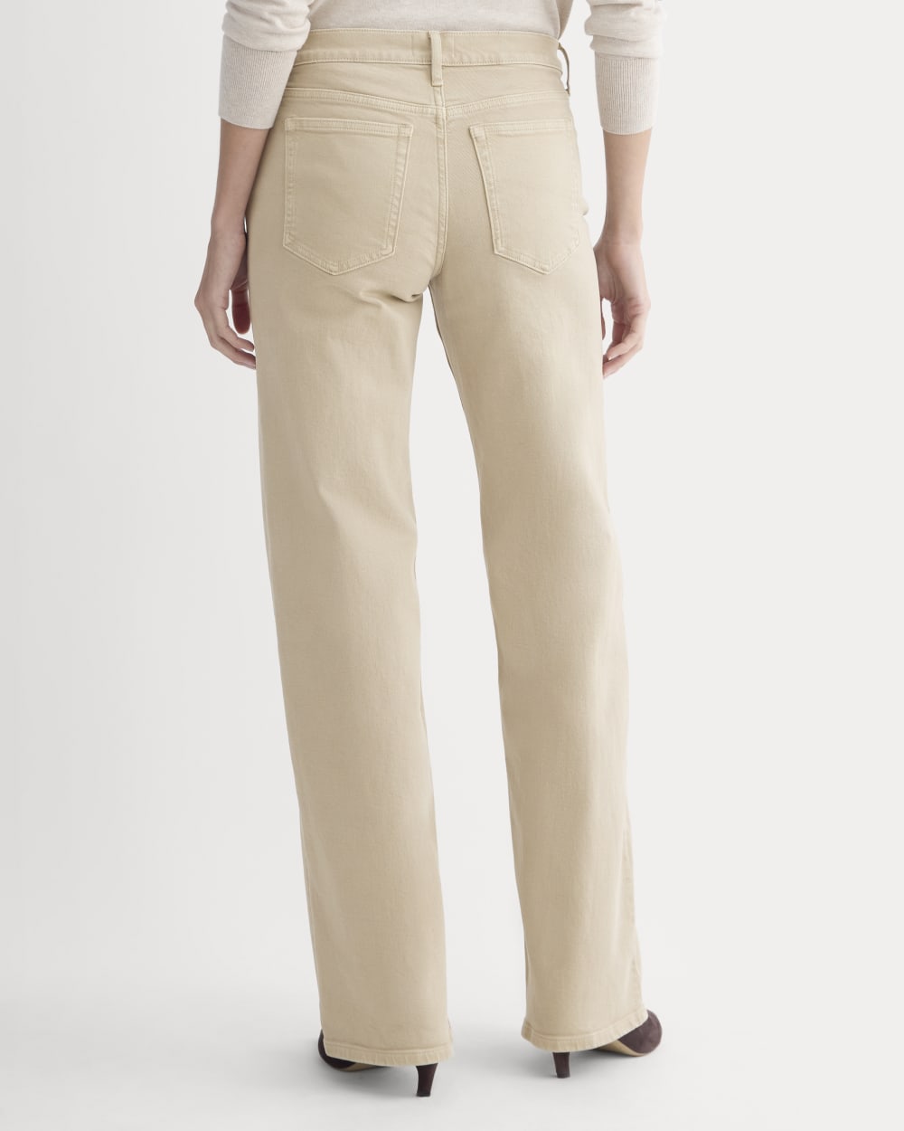 The Column Jean | Garment-Dyed Tan | 33 Inseam - Image 5