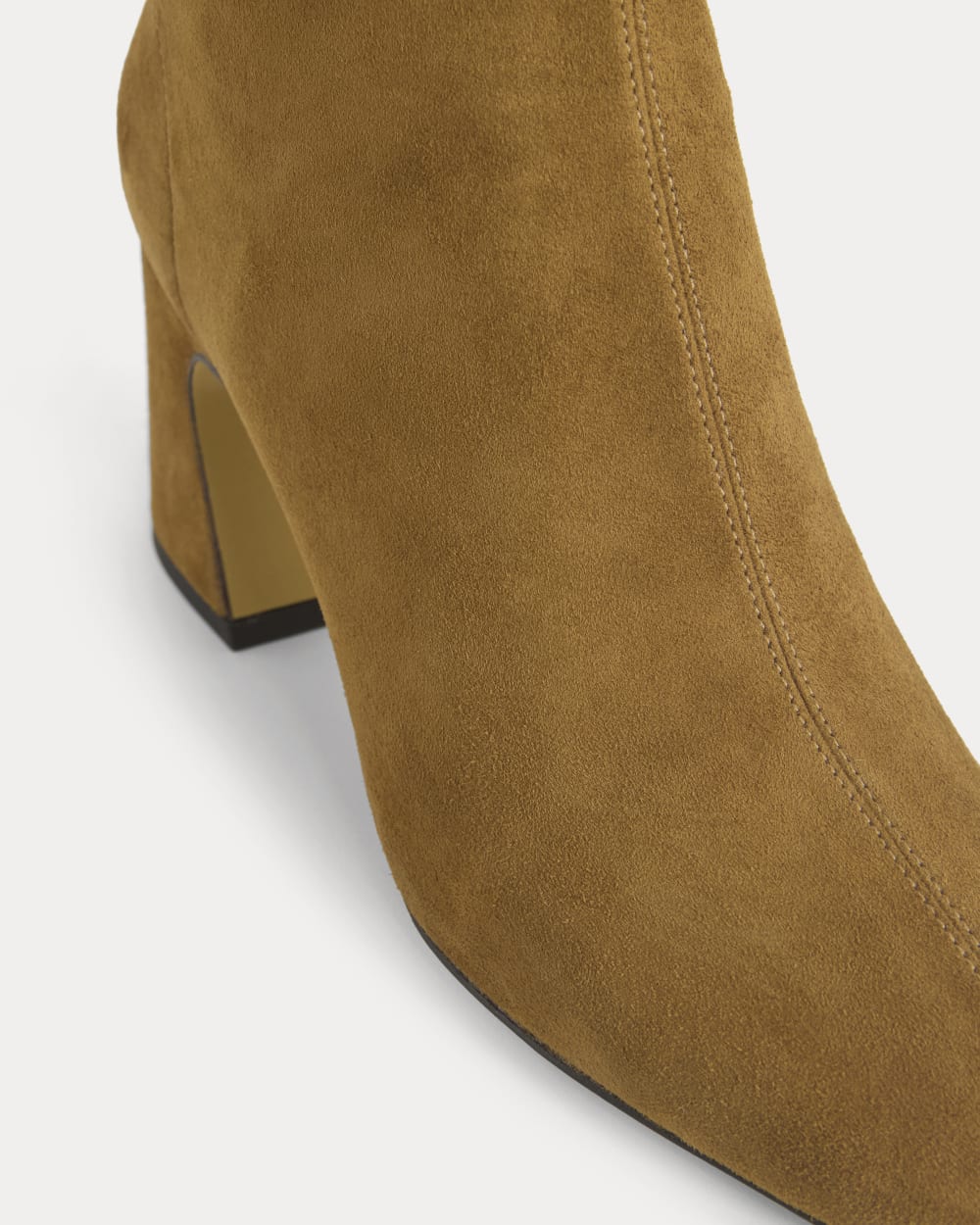 Leather Curved-Heel Boot | Russet - Image 5