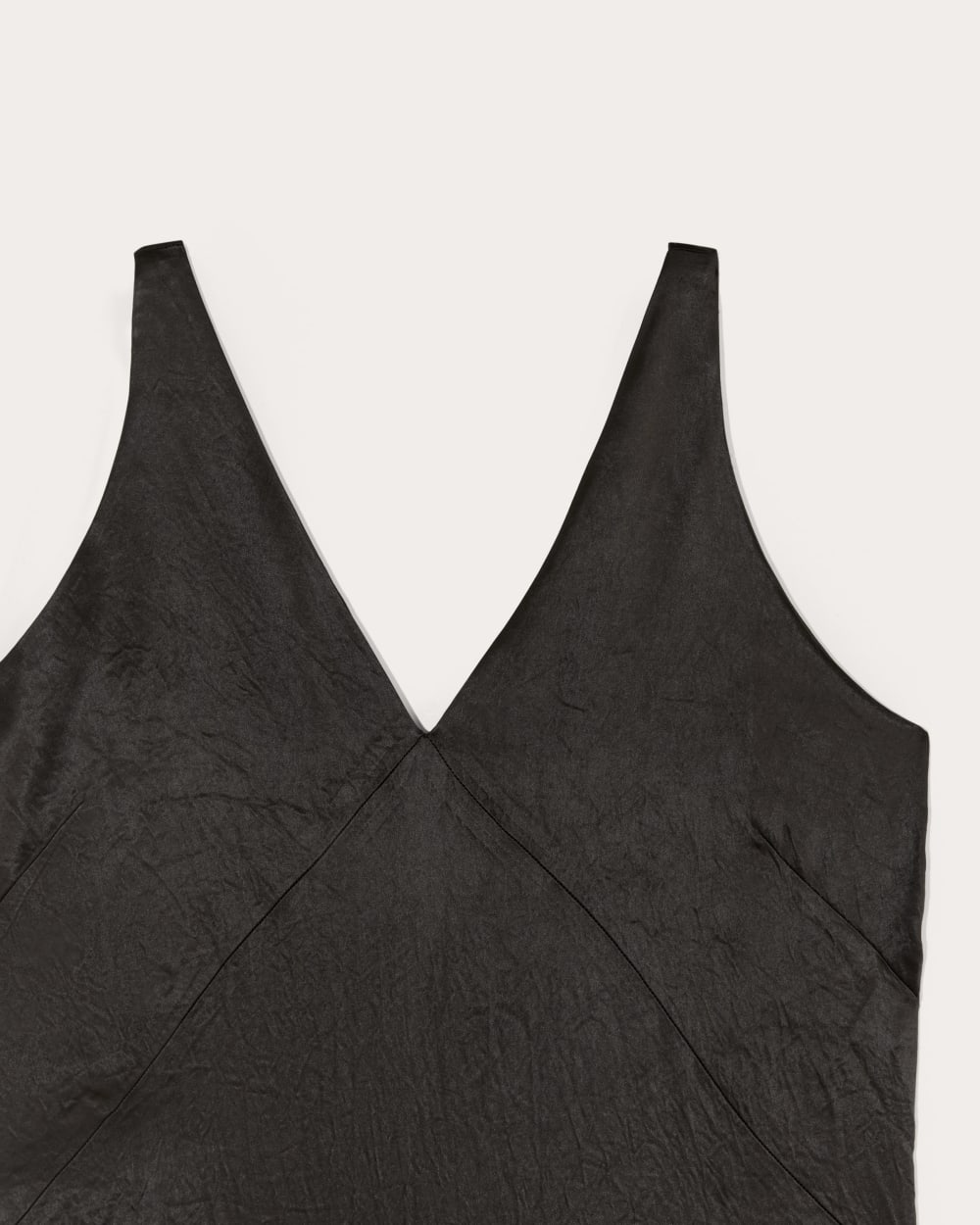 The Satin Tank | Black - Image 6