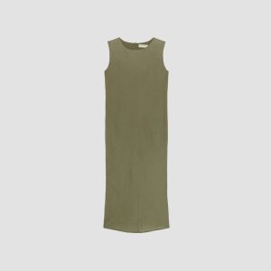 Alternative view of The Linen Bias Cut Dress | Kalamata