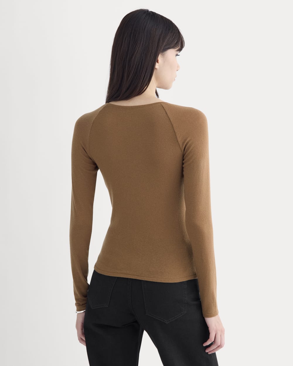 Sweetheart-Neck Top in Butterluxe | Toffee - Image 5