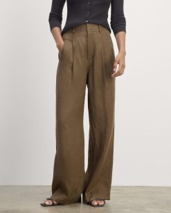 Alternative view of The Linen Way-High® Drape Pant  | Cocoa