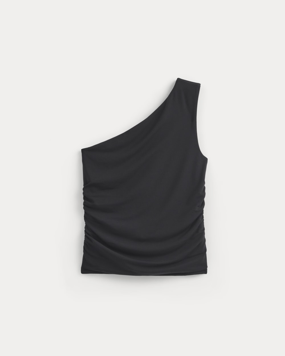 One-Shoulder Top | Black - Image 2