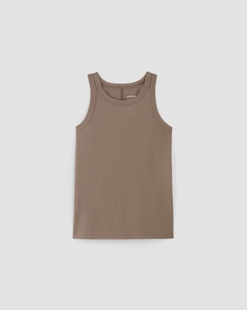The Tank in Essential Cotton | Clay