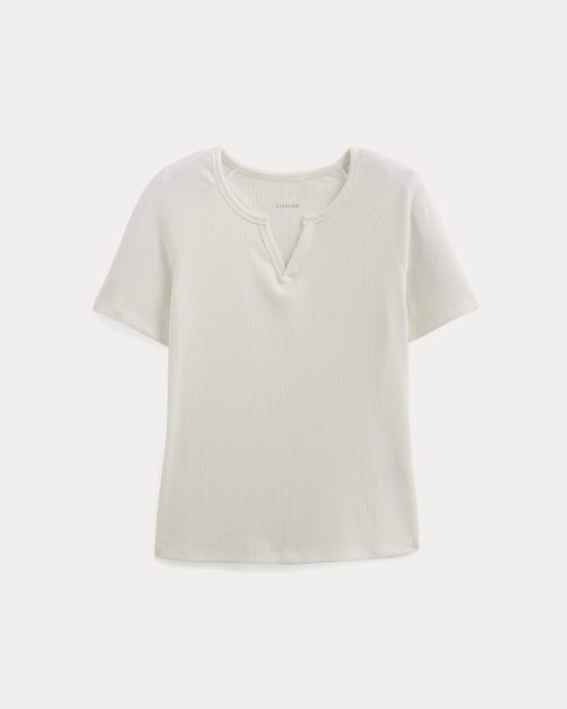 Alternative view of The Shimmy V-Neck Top | Bone