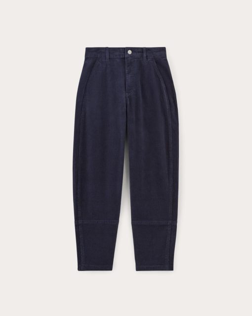 Alternative view of The Utility Barrel in Corduroy | Navy