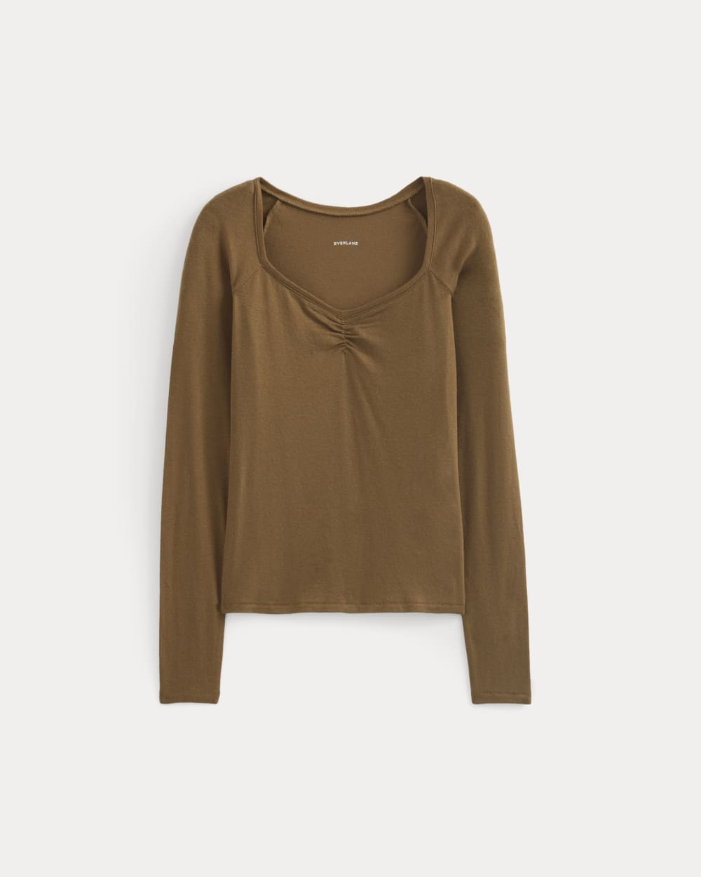 Sweetheart-Neck Top in Butterluxe | Toffee - Image 2