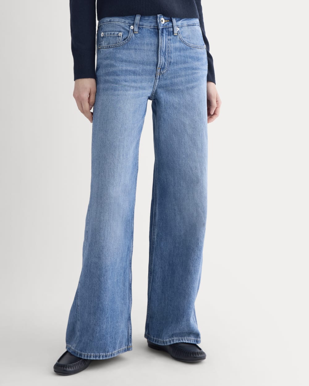 Paneled Wide-Leg Jean | Tungsten Scratch - Image 3