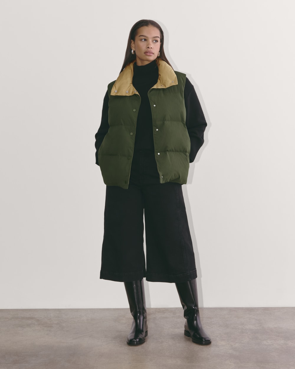 The Puffer Vest | Dark Forest - Image 3