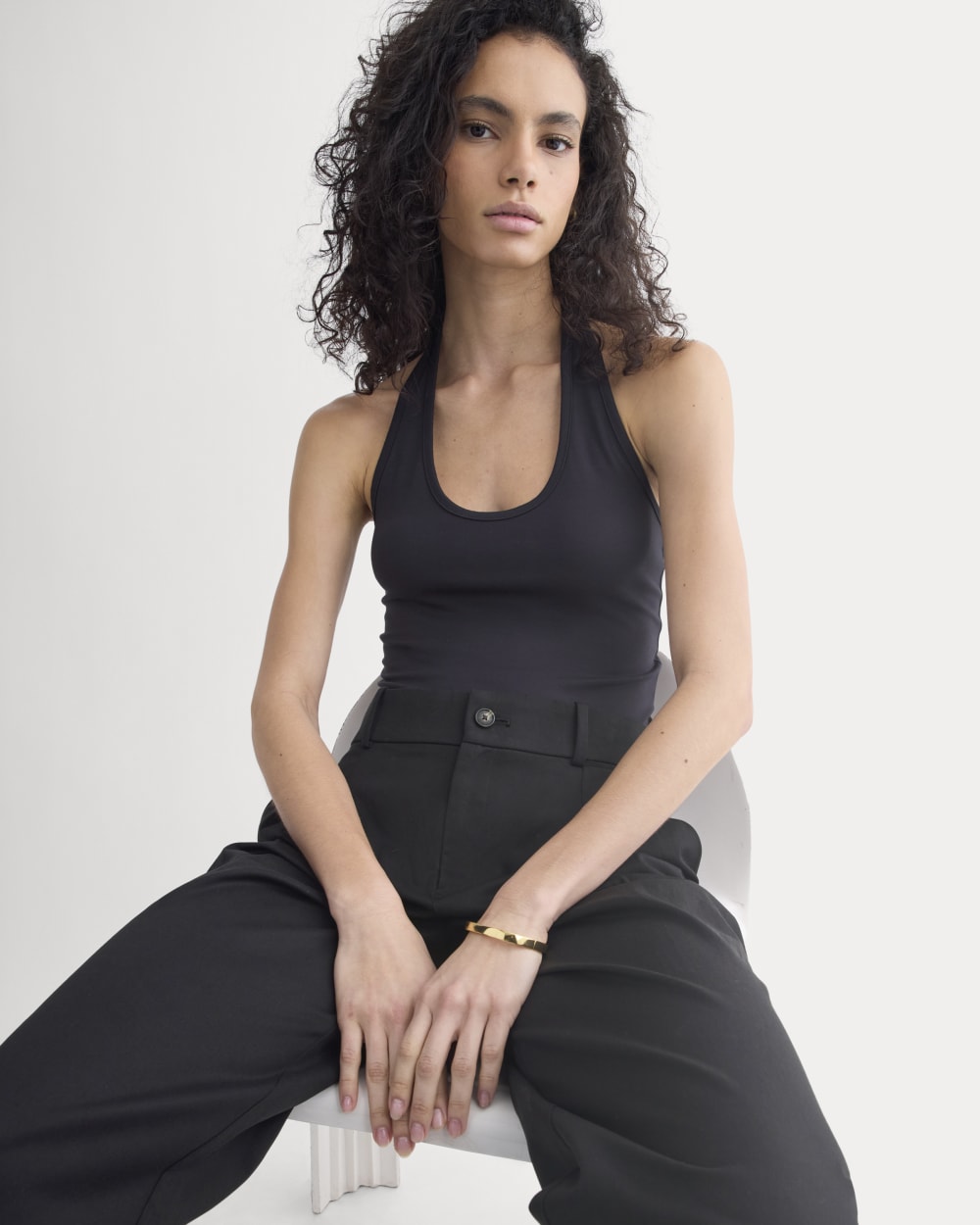 Halter Tank | Black - Image 4