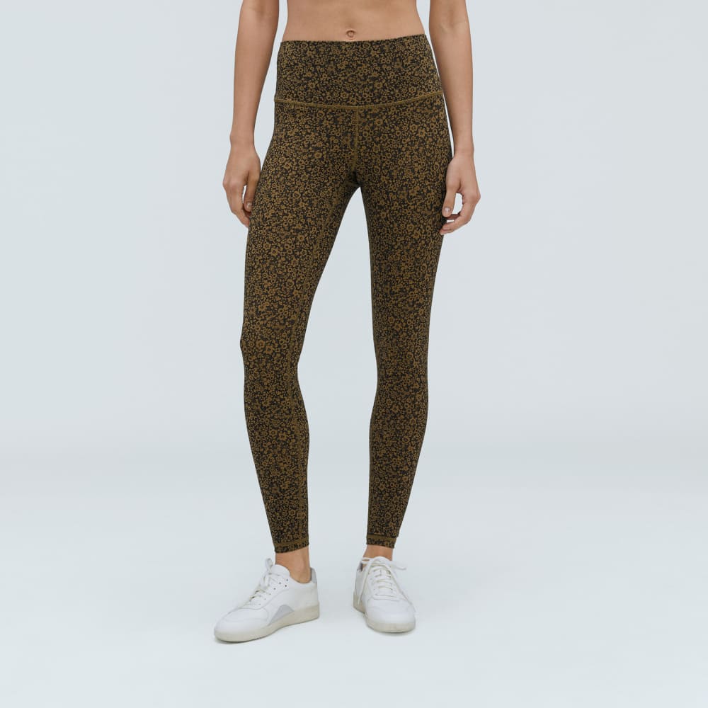 The Perform Legging® | Black / Breen Floral | Ankle - Image 2