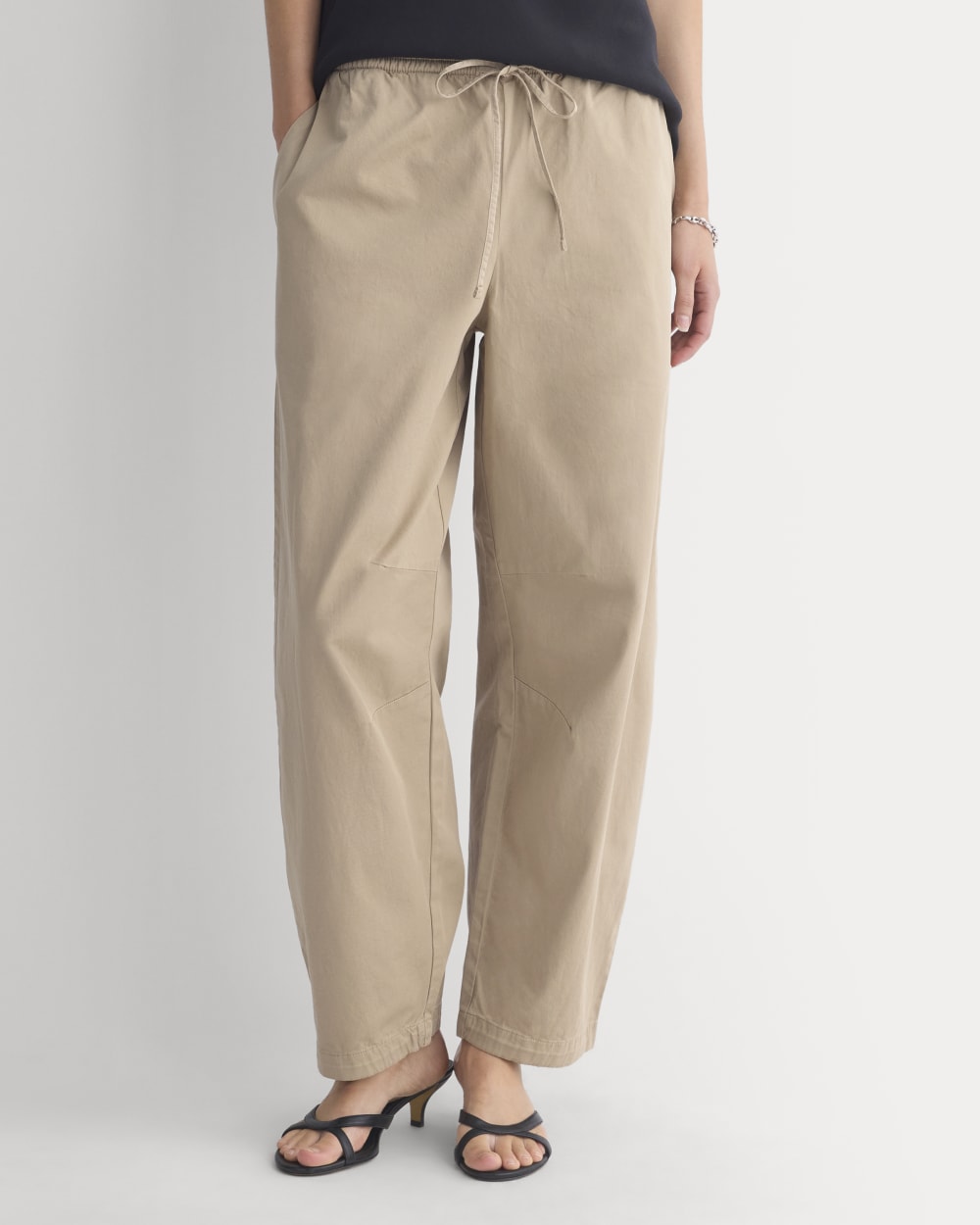 Pull-On Balloon Pant | Trench Coat Khaki - Image 3
