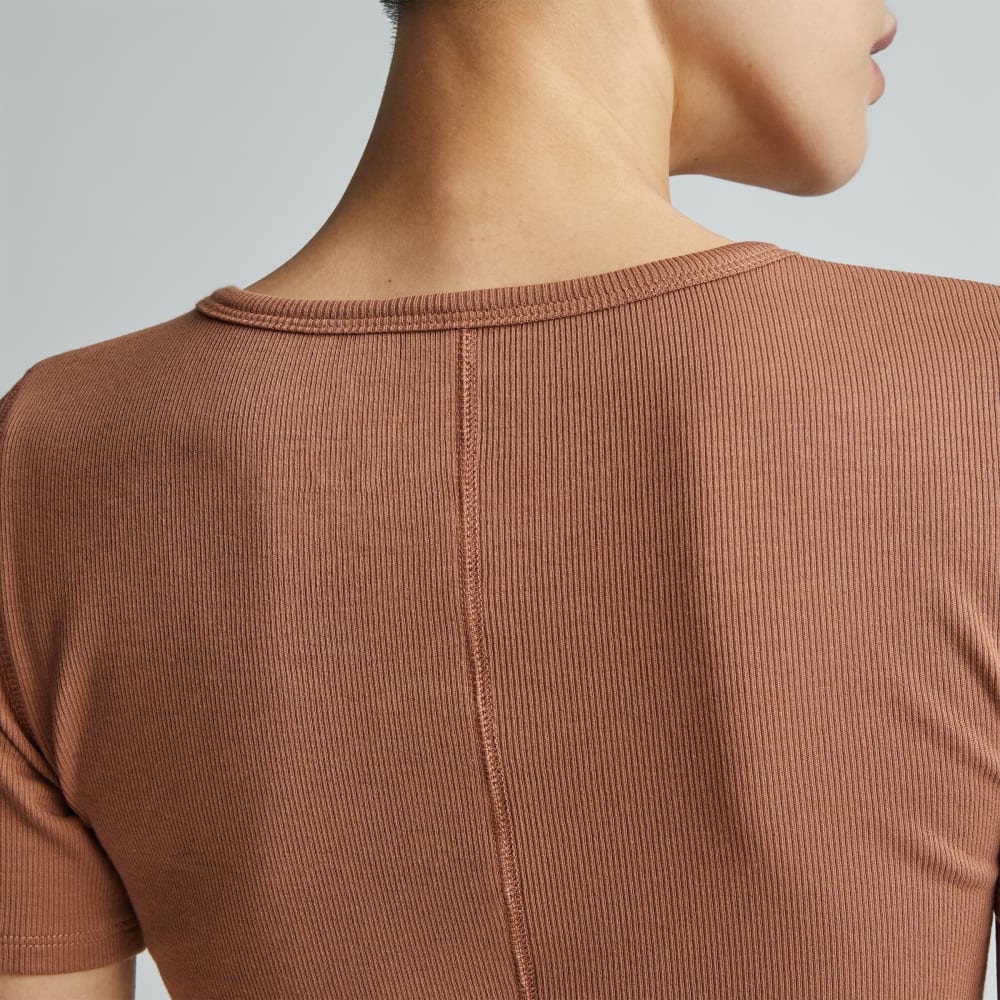 The Luxe Rib Crew | Toasted Coconut - Image 4