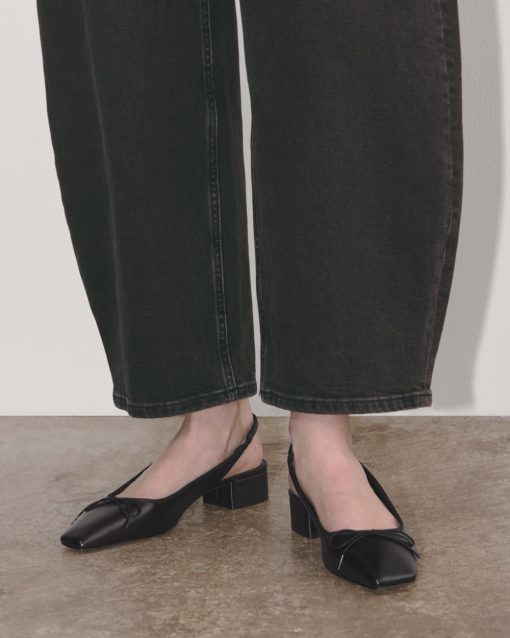 Alternative view of The Ballet Slingback Heel | Black