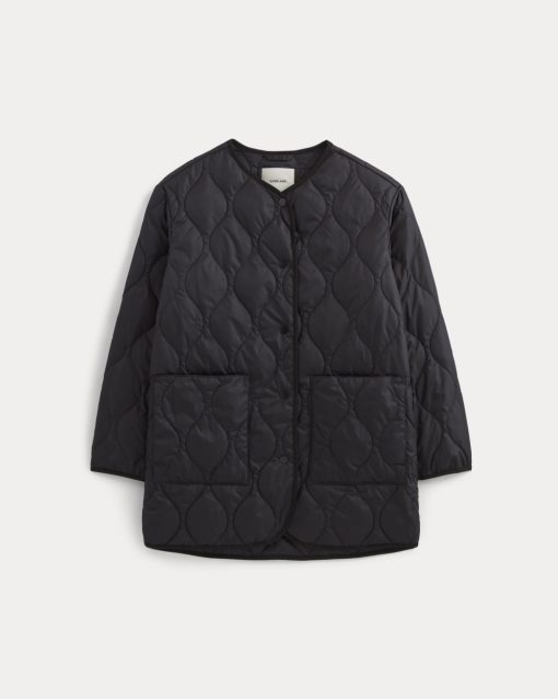 Alternative view of The Quilted Liner | Black