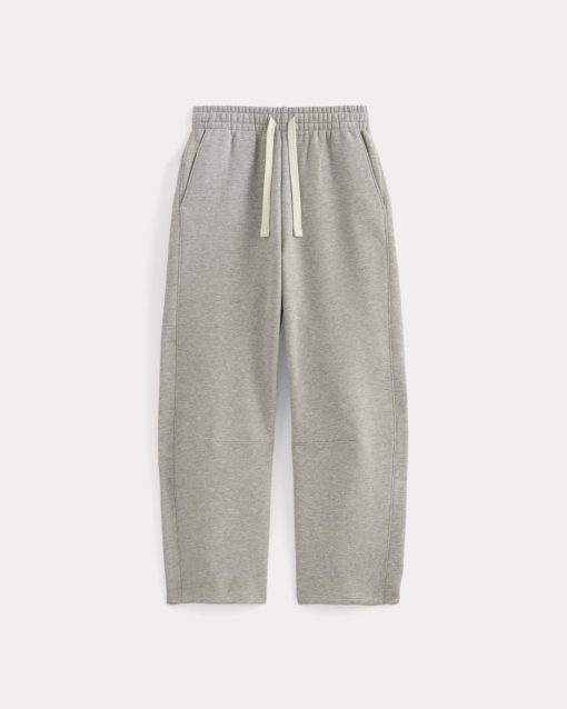 Alternative view of Luxe Fleece Barrel Sweatpant | Heathered Grey