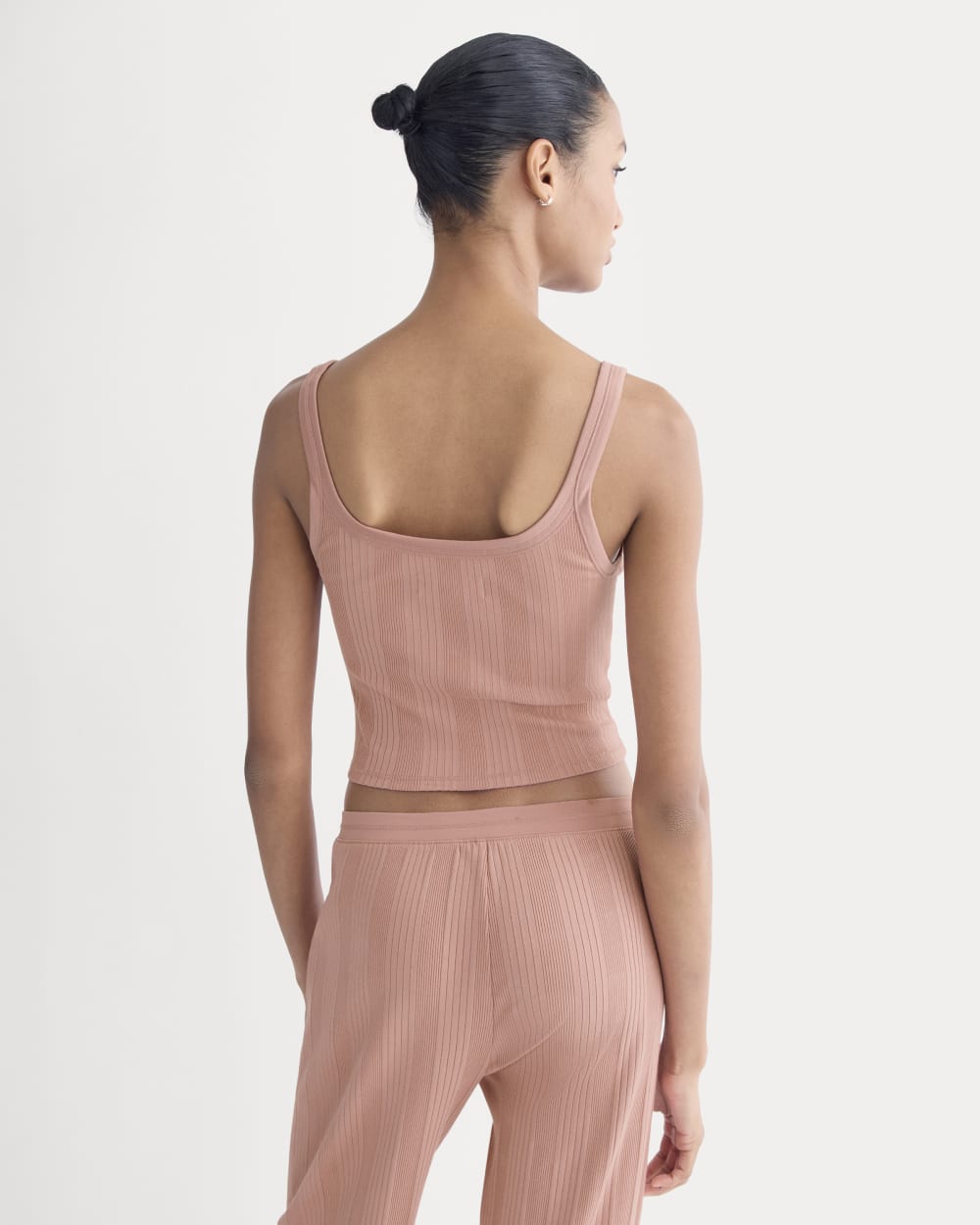 Lounge Rib Tank | Ash Rose - Image 5
