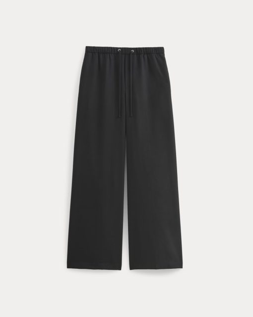 Alternative view of The Pull-On Trouser in Tailor Twill | Black