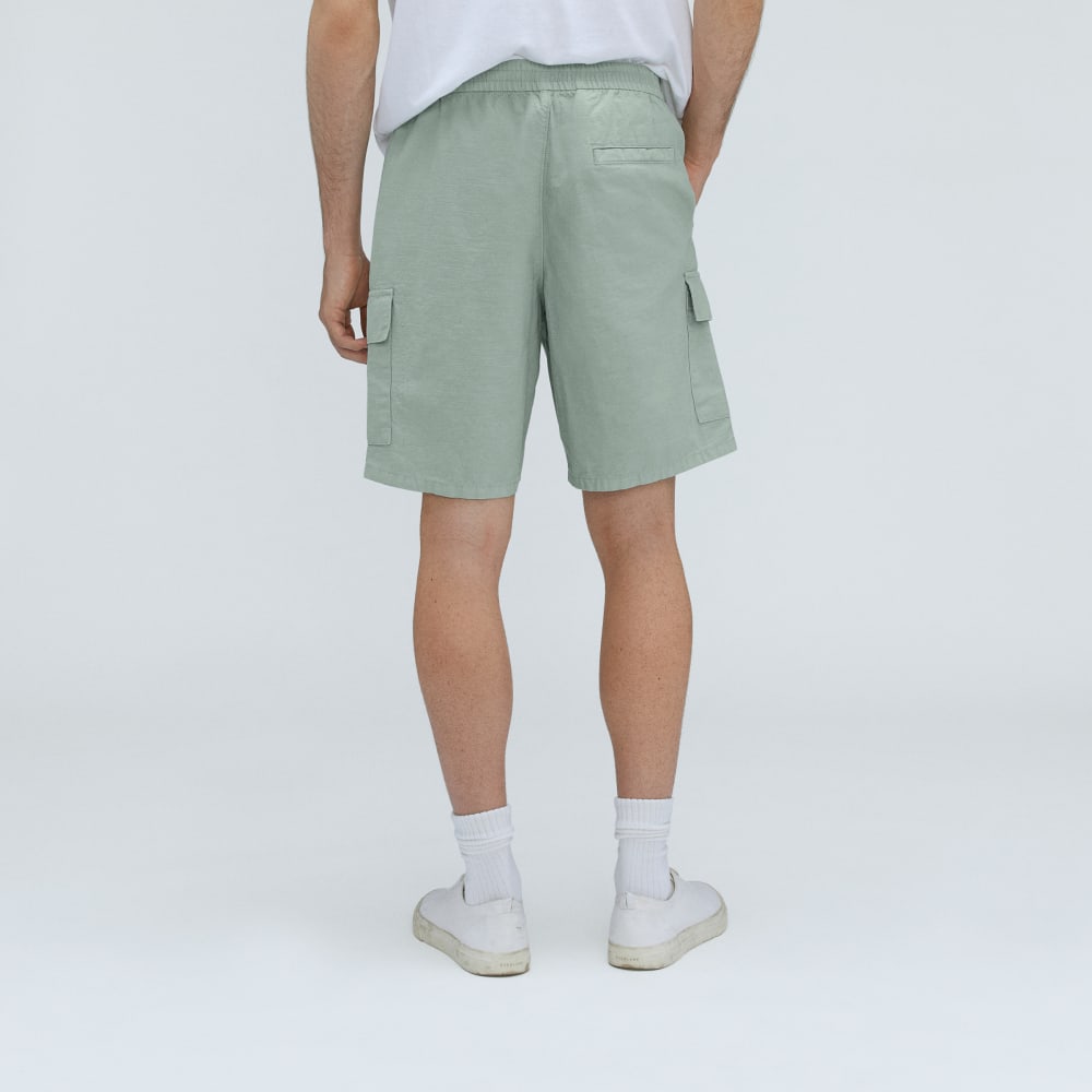 The Cotton Linen Short | White Sage - Image 3