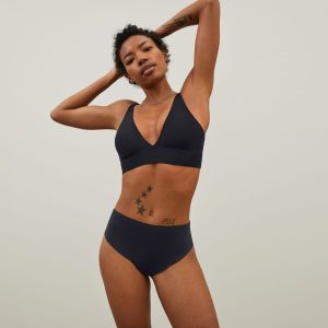 Alternative view of The Invisible High-Rise Thong | Black