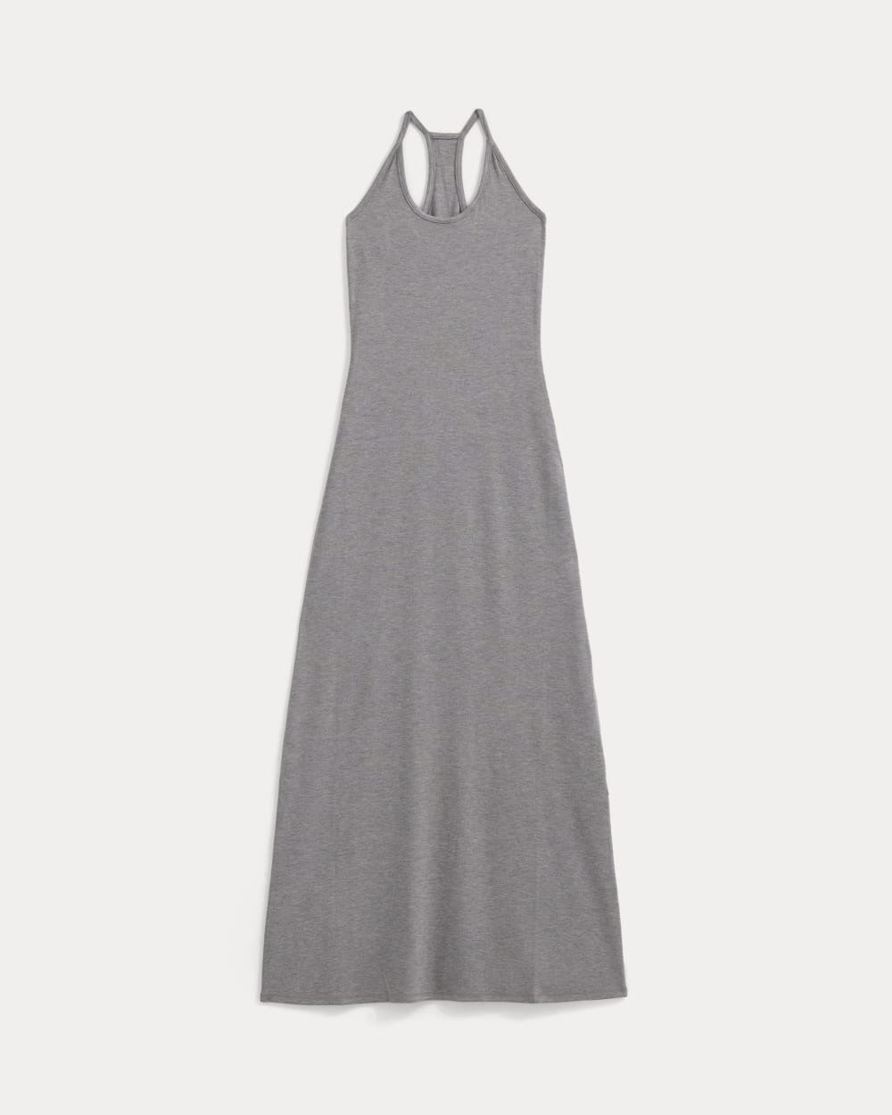 Racerback Maxi Knit Dress | Mid Heather Grey - Image 2