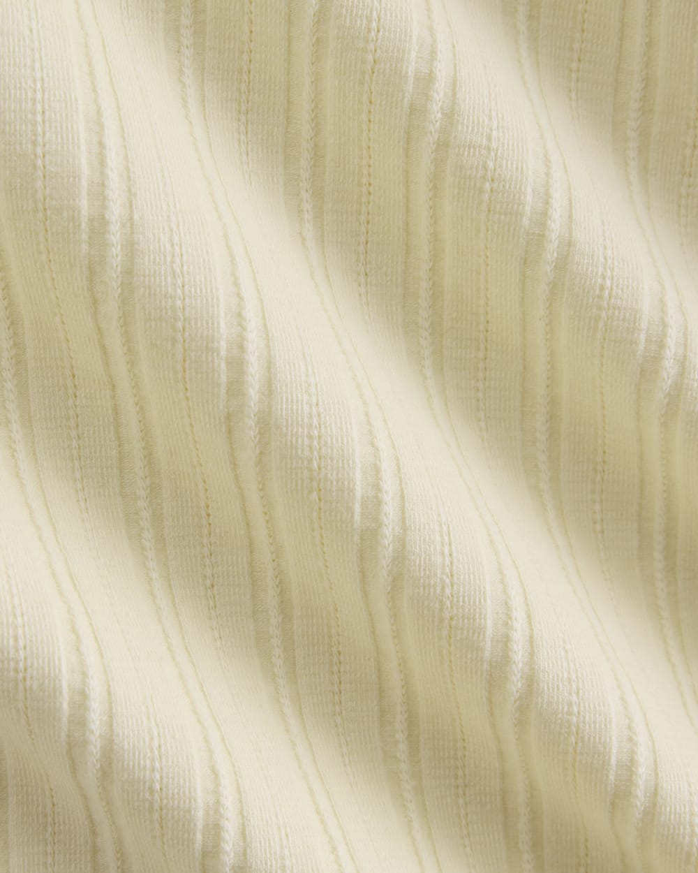 Cropped Crew in Pointelle | Lemon Icing - Image 6