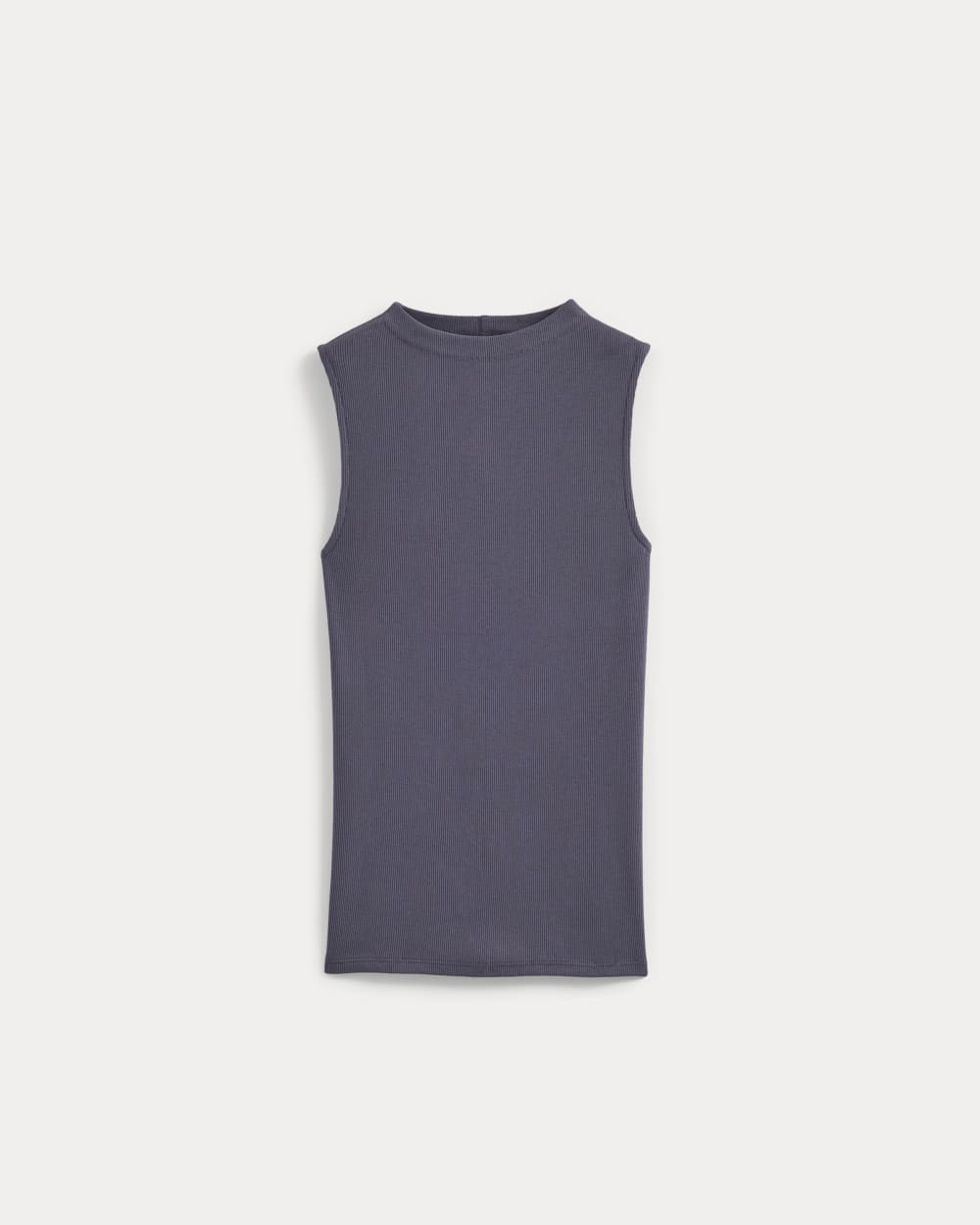 The Luxe Rib Funnel-Neck Tank | Graystone - Image 2