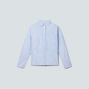 The Boxy Oxford | Sky / White