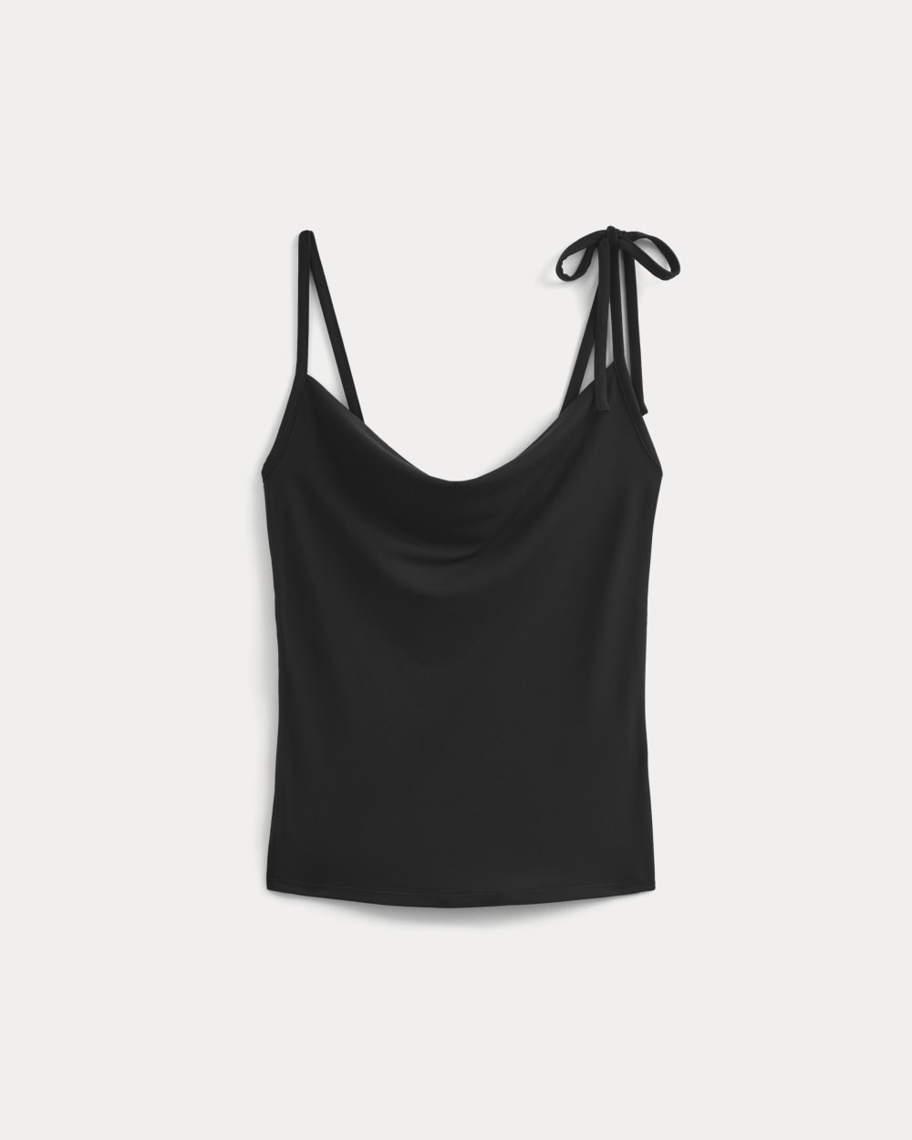 Tie-Shoulder Tank | Black - Image 2