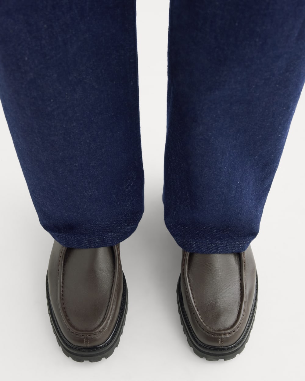 Leather Lug Chukka | Deep Brown - Image 3