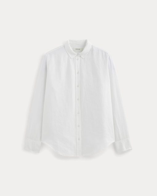 Alternative view of The Must-Have Shirt in Linen | White
