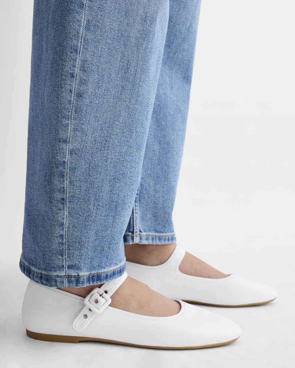 The Day Buckle Mary Jane | White - Image 2