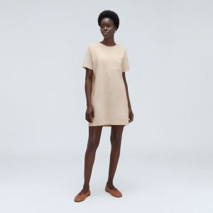 Alternative view of The Organic Cotton Weekend Tee Dress | Brazilian Sand