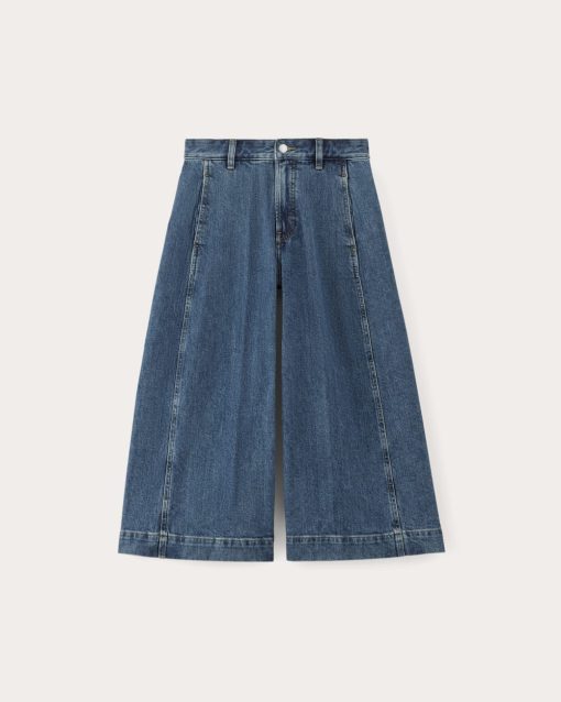 Alternative view of The Denim Culotte | New Blue