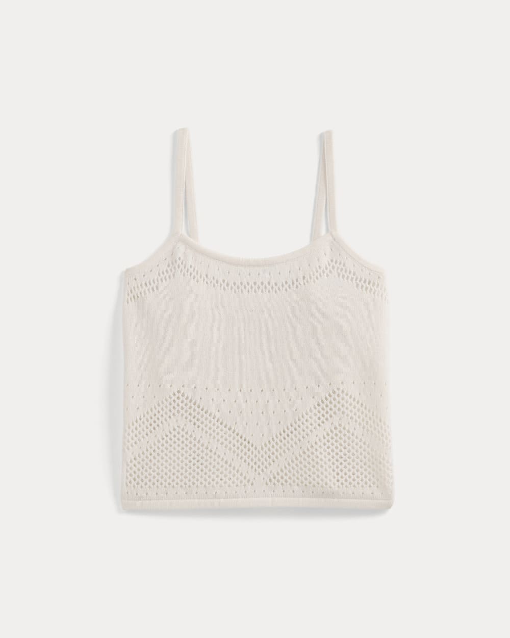 Lace-Knit Cami | Bone - Image 2