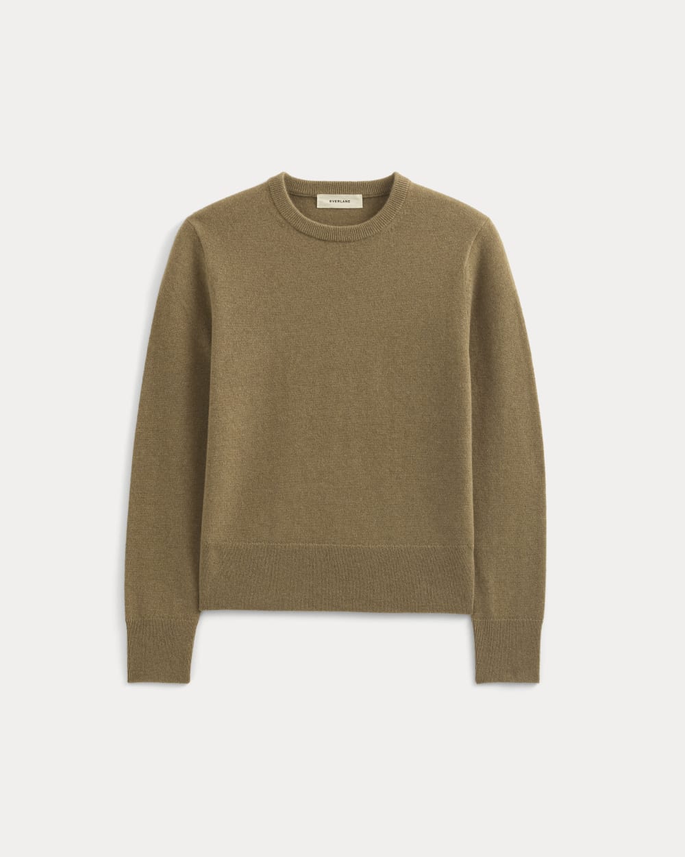 Cashmere Slim Crew Sweater | Toast - Image 2