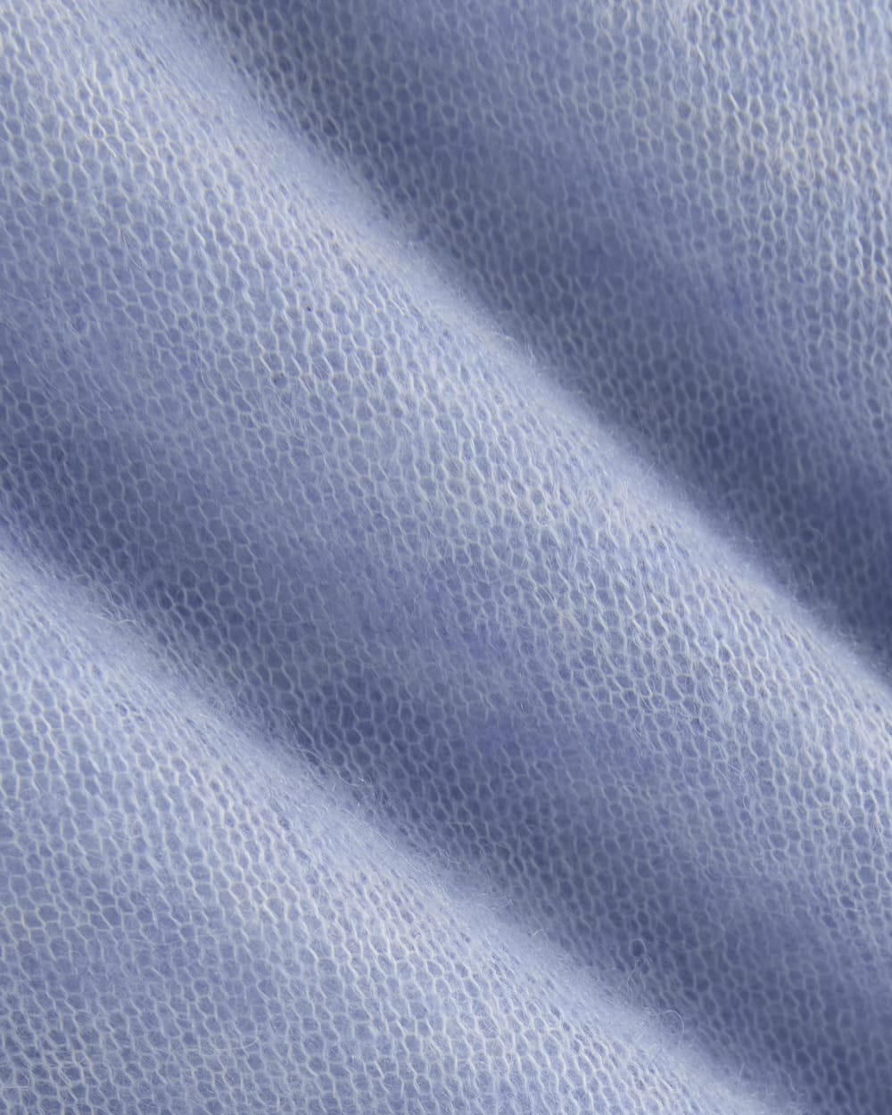 The Air Alpaca™ Short-Sleeve Cardigan | Soft Blue - Image 6