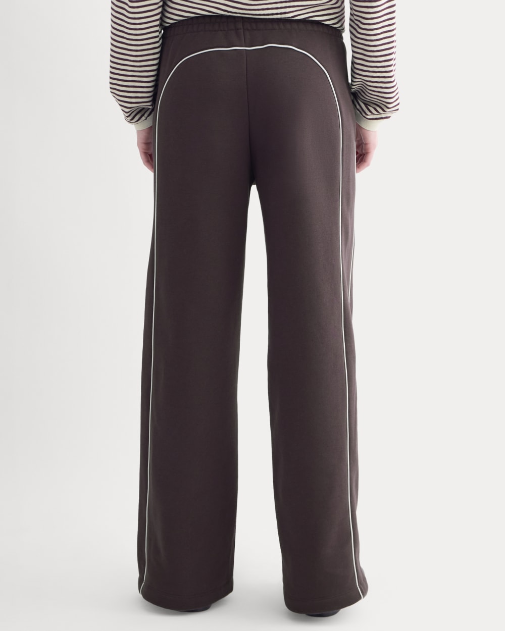 Luxe Fleece Track Pant | Dark Chocolate - Image 5