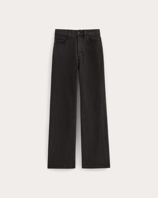 Alternative view of The Way-High® Sailor Jean 2.0 | Washed Black | 31.5 Inseam