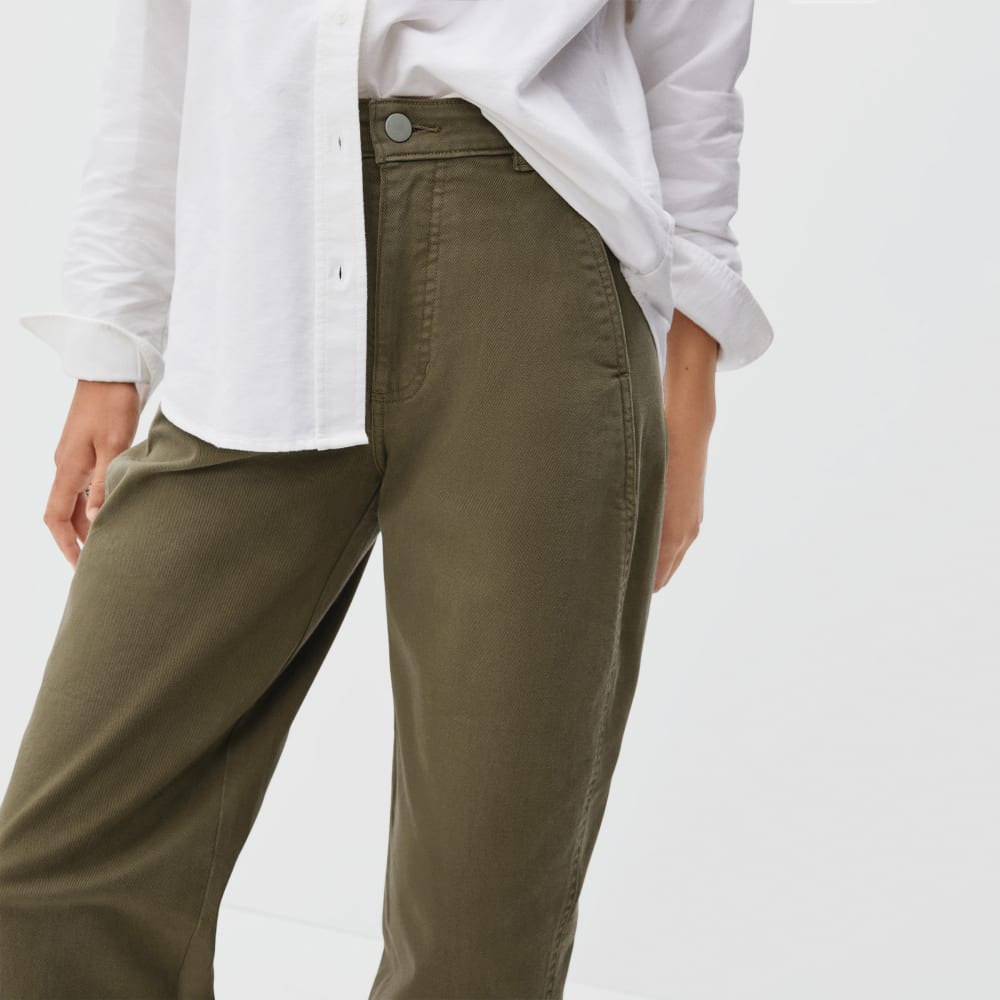 The Utility Barrel Pant | Dark Moss | Regular - Image 3