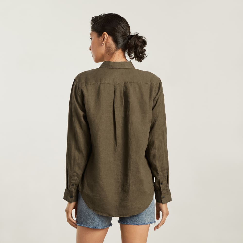 The Must-Have Shirt in Linen | Beech - Image 5