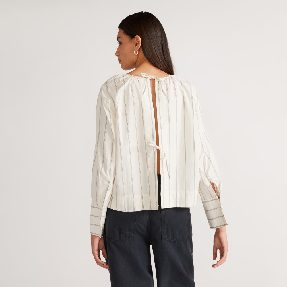 The Poplin Breeze Shirt | Black / Canvas Tan - Image 3
