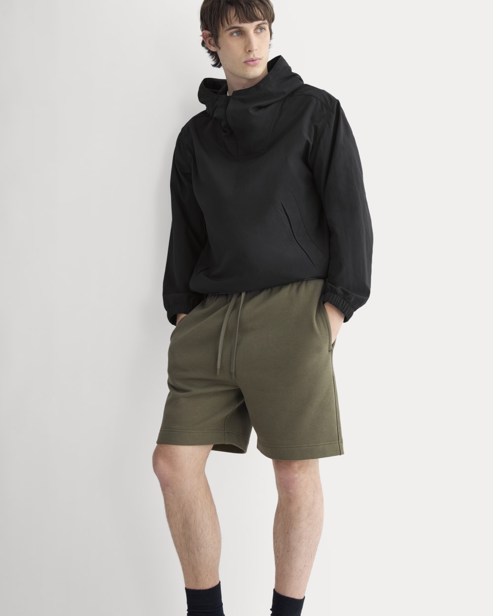Luxe Fleece Easy Short | Olive Night - Image 2