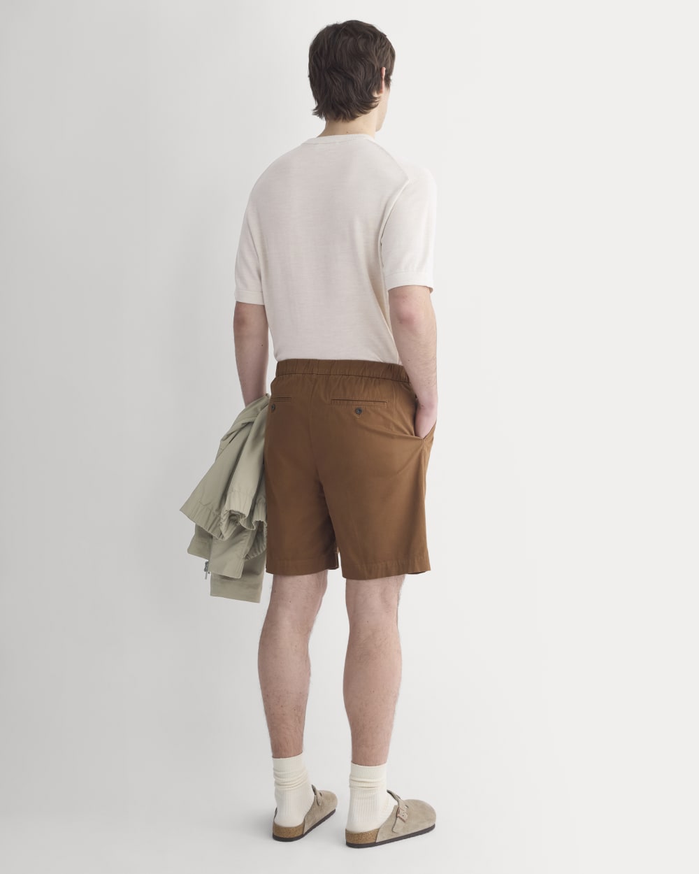 Pleated Easy Short | Toffee - Image 4