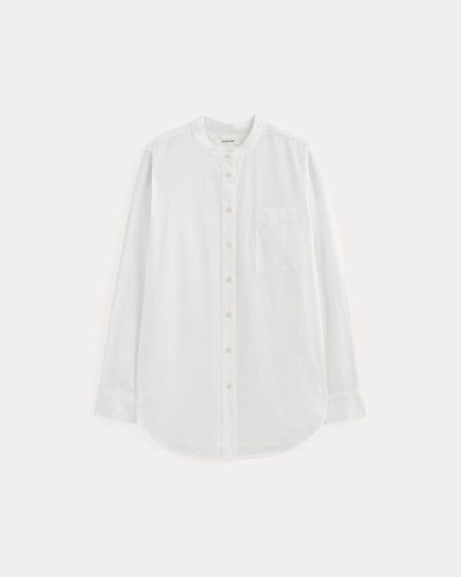 Alternative view of The Oversized Shirt in Ultrasoft Cotton | White