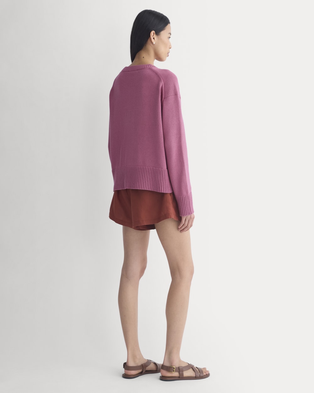 The Boxy Sweater in Everyday Cotton | Heather Rose - Image 4
