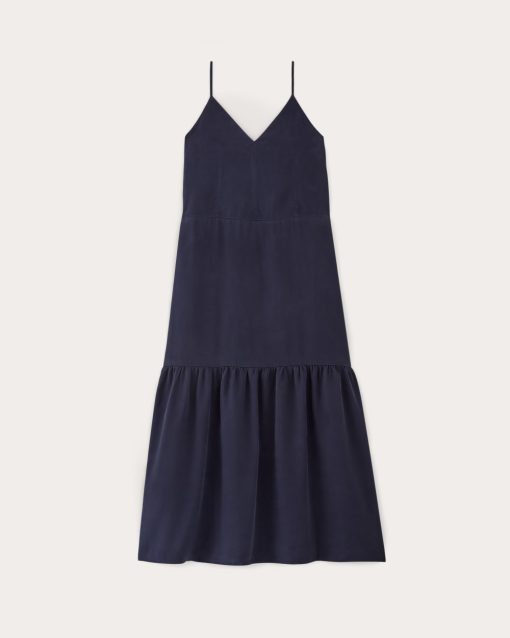 Alternative view of The Long Weekend Dress in Butterlite | Navy