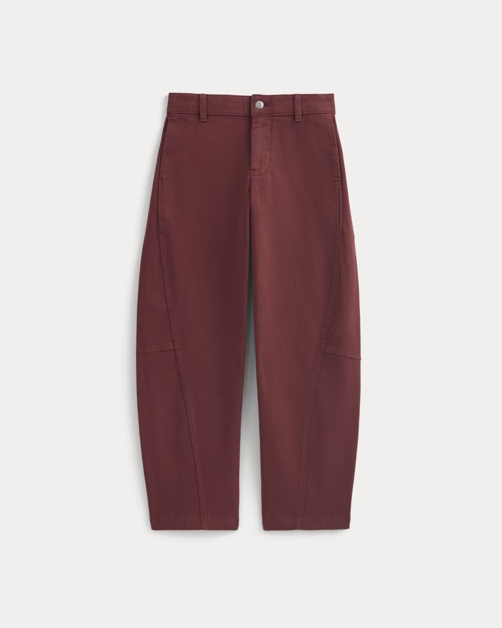 Twisted Seam Barrel Pant | Henna Red - Image 2