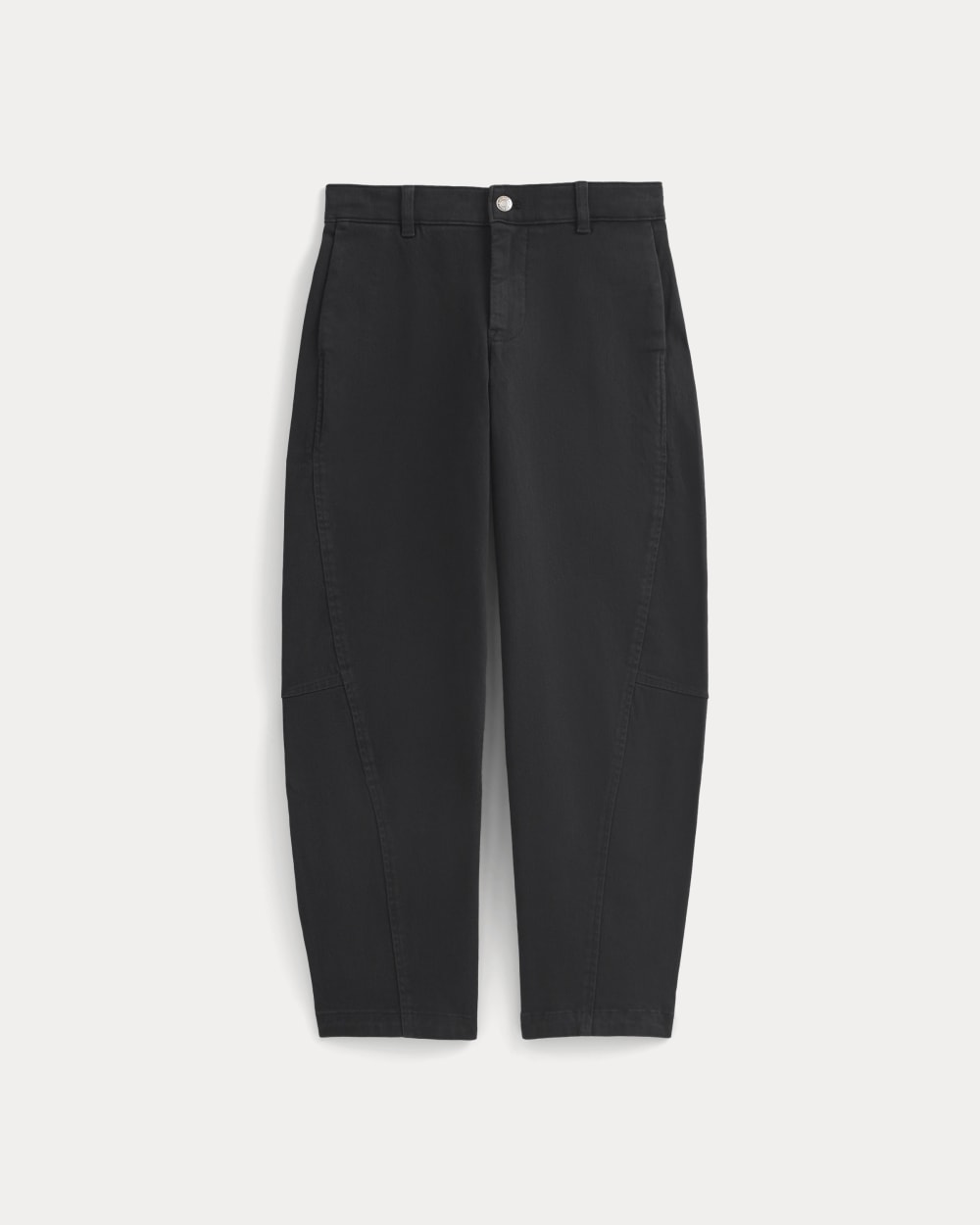 Twisted Seam Barrel Pant | Black - Image 2