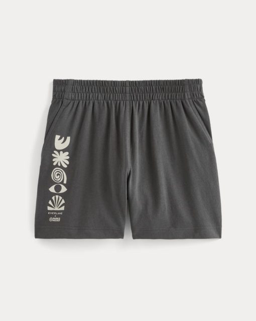 Alternative view of The Everlane x Parks Project Off-Duty Short | Forged Iron / Natural